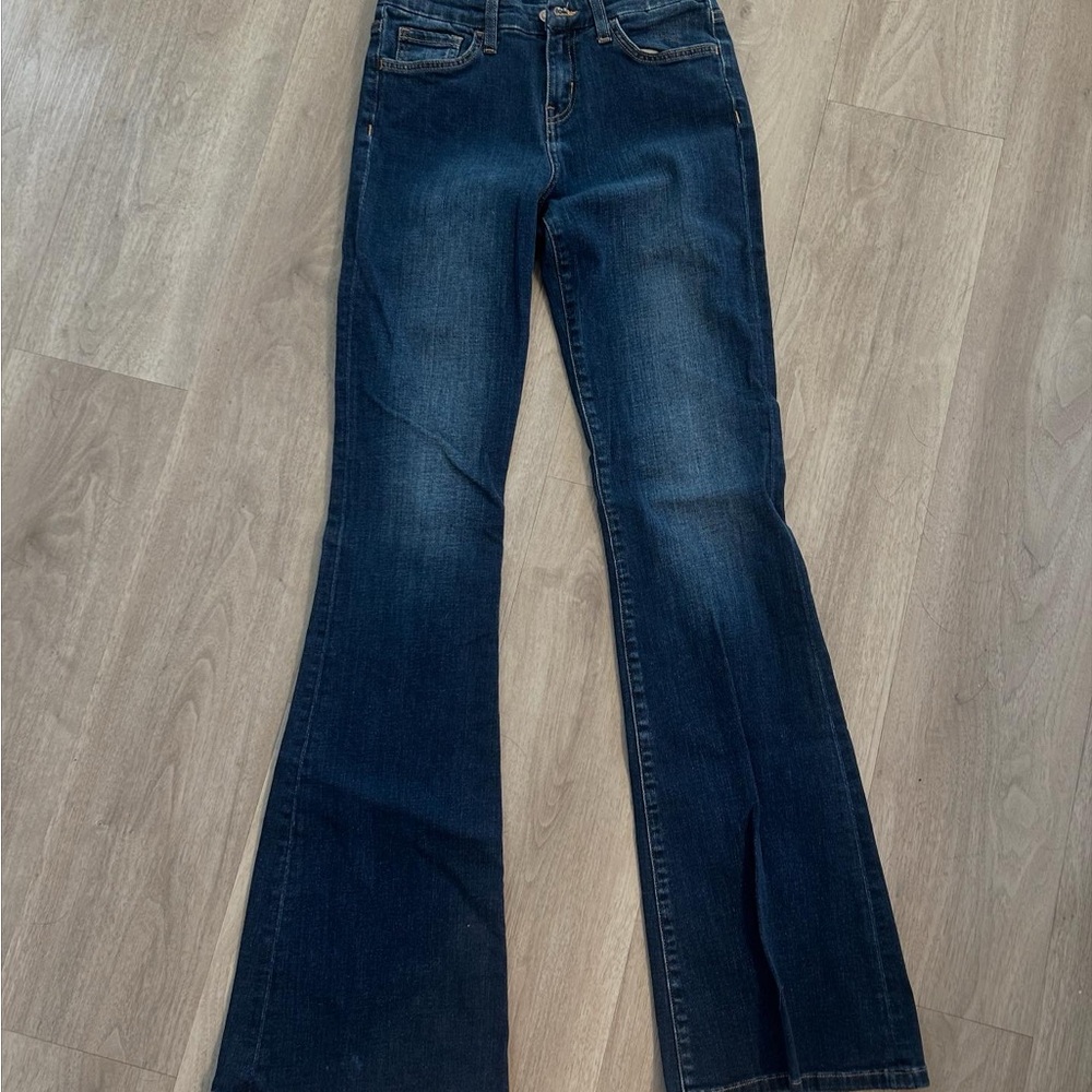 Mid-Rise Flare Jeans
